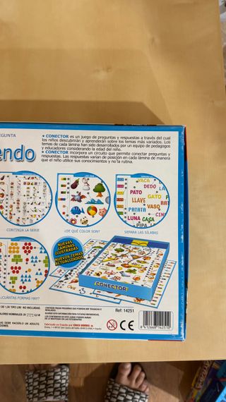 Juego Conector Asocio y Aprendo 4-7 años