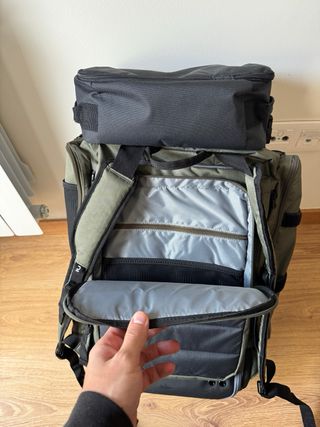 Mochila para gimnasio/viaje Corength Negra y Verde