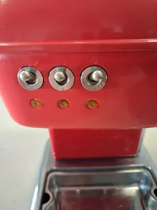 Cafetera Ascaso Dream Roja (thermoblock obstruido)