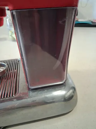 Cafetera Ascaso Dream Roja (thermoblock obstruido)