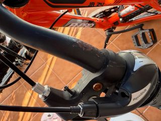 Bicicleta infantil naranja