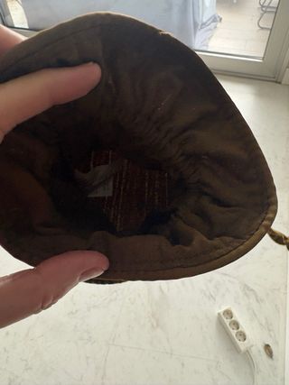 Neceser Sezane terciopelo dorado