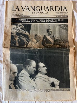 Periódicos La Vanguardia antiguos