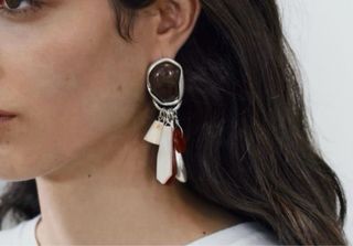 Pendientes largos Zara
