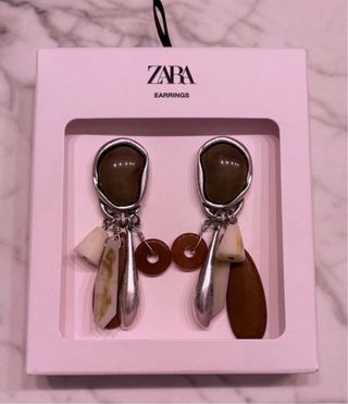 Pendientes largos Zara
