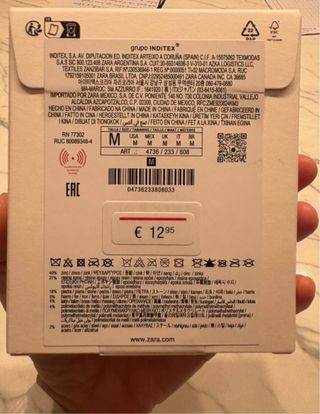 Pendientes largos Zara