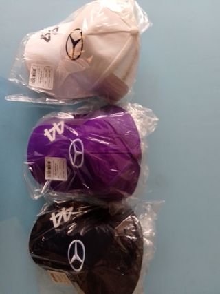 Gorra Mercedes F1 Lewis Hamilton Trucker(Violeta