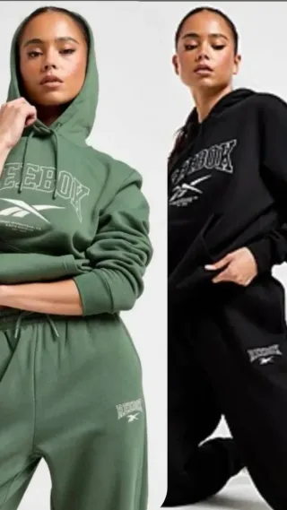 Chándal Reebok Verde y negro Talla XL