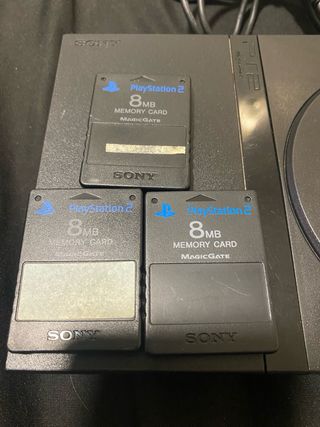 Consola PS2 Slim Sony Negra