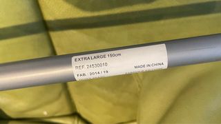 Barrera de cama extra larga 150 cm