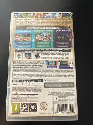 Super Mario 3D All-Stars Switch solo caja