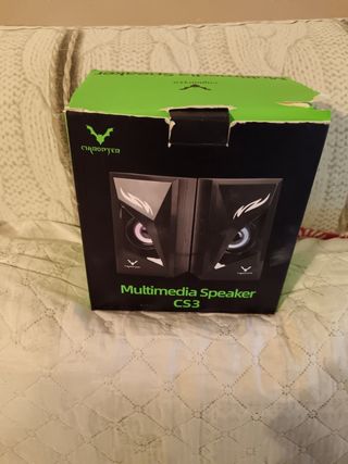 Coppia Casse Audio Multimediali Nere