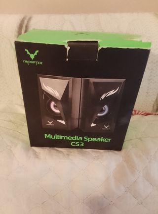 Coppia Casse Audio Multimediali Nere