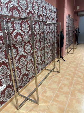 Perchero Inox Boutique Moda