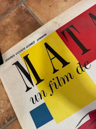 Póster Matador Almodóvar Original 1986