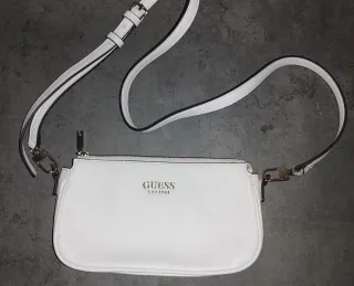 Bolso Guess de piel blanco