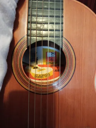 Guitarra Clásica Madera Natural