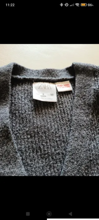 Zara set 3 pezzi bambino