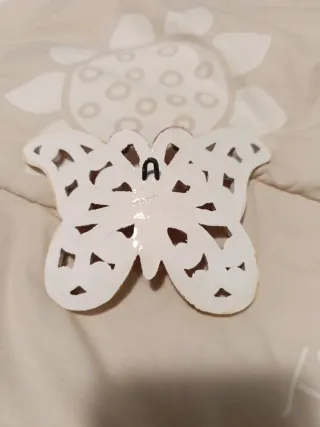 Farfalla decorativa in ceramica