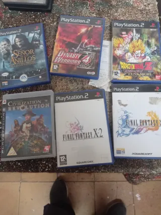 Lote Juegos PlayStation 2 y 3