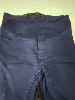 Pantalones vaqueros premamá 3 azules y 1 negro