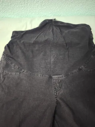 Pantalones vaqueros premamá 3 azules y 1 negro