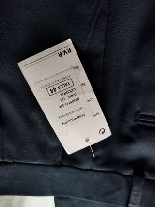 Pantalón de vestir RODAS azul talla 44