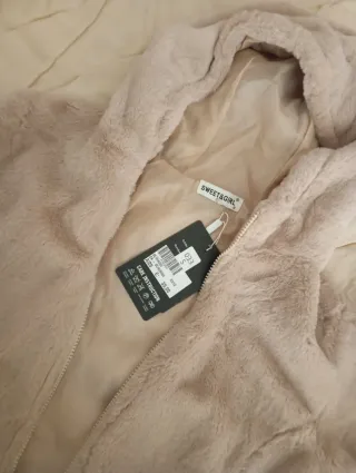 Pellicciotto donna SWEET&GIRL con cappuccio