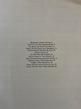 Partituras para piano grandes musicales