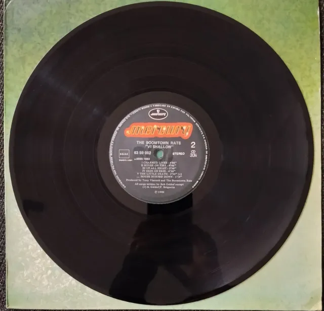 Vinilo The Boomtown Rats Deep