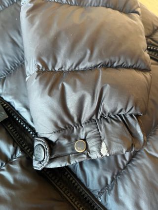 Chaqueta de Plumas Gris