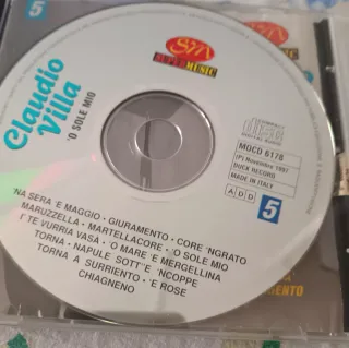 Claudio Villa 'O SOLE MIO CD Super Music
