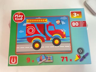 Puzzle magnético Playtive 80 piezas