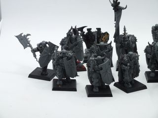 15 cavalieri guerrieri del caos a piedi Warhammer