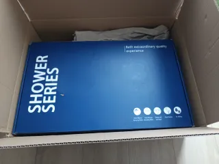 Columna Ducha Moderna Gris Oscuro