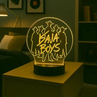 Lámpara LED Saja Boys Demon Hunters Huntrix