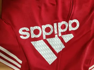 Sudadera Adidas niño roja