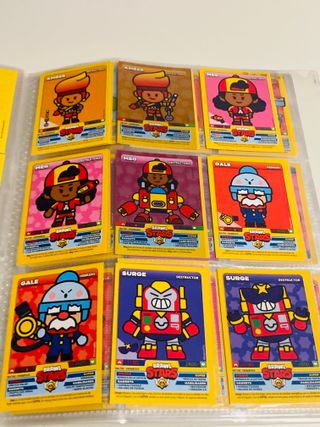 Álbum Cartas Brawl Stars - 98 cartas sin repetir