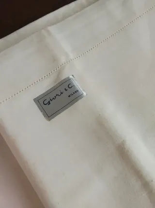 Lenzuolo puro cotone Giori & C. Milano