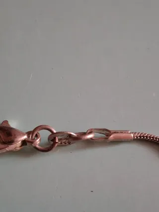 Collar con colgantes de manzana y luna