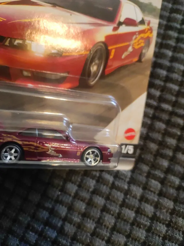 Hot Wheels Nissan 240SX S14 Fast and Furious