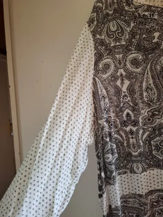 Camisa Tallas Grandes Estampada