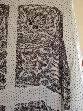 Camisa Tallas Grandes Estampada