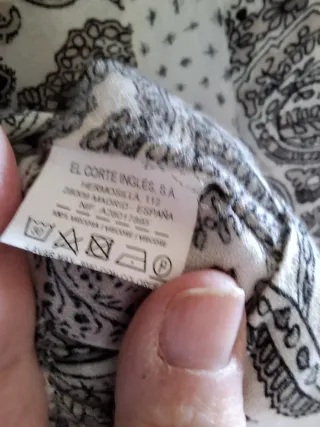 Camisa Tallas Grandes Estampada