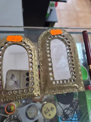 3 Espejos Decorativos Dorados