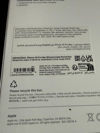 Funda Original Apple iPhone 16 Pro Max