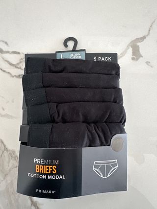 Primark Calzoncillos Algodón Modal L (5 Unidades)