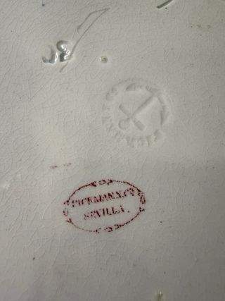 Fuente antigua Pickman Sevilla Sello 28