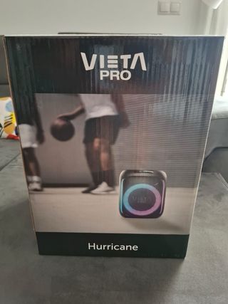 Altavoz Vieta Hurricane 100W Bluetooth Negro