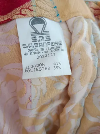 Colcha de verano tela